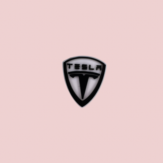 Tesla car badge