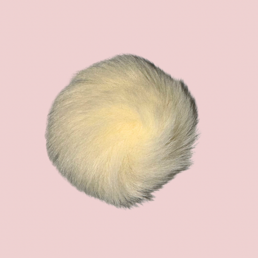 Cream Pom Pom