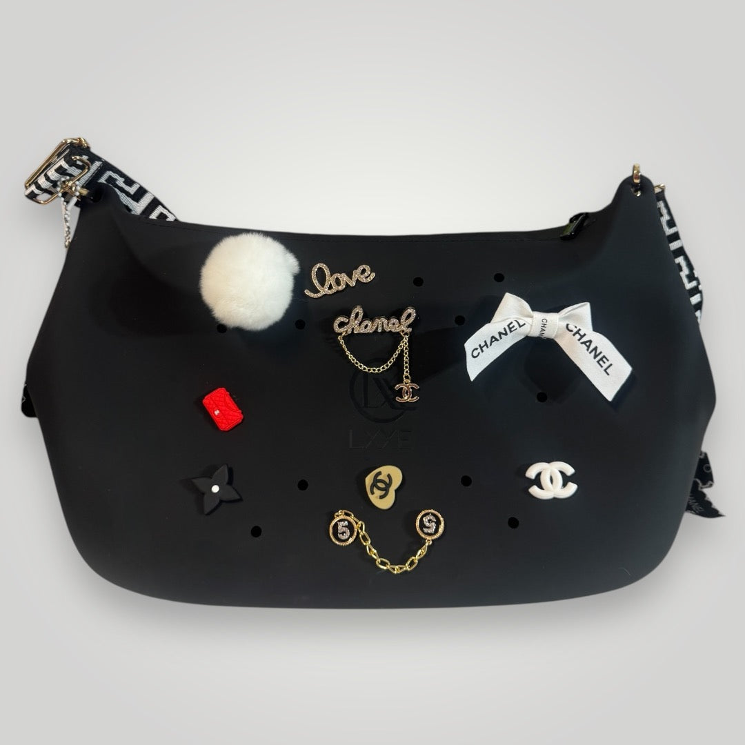 Black and white inspired bag